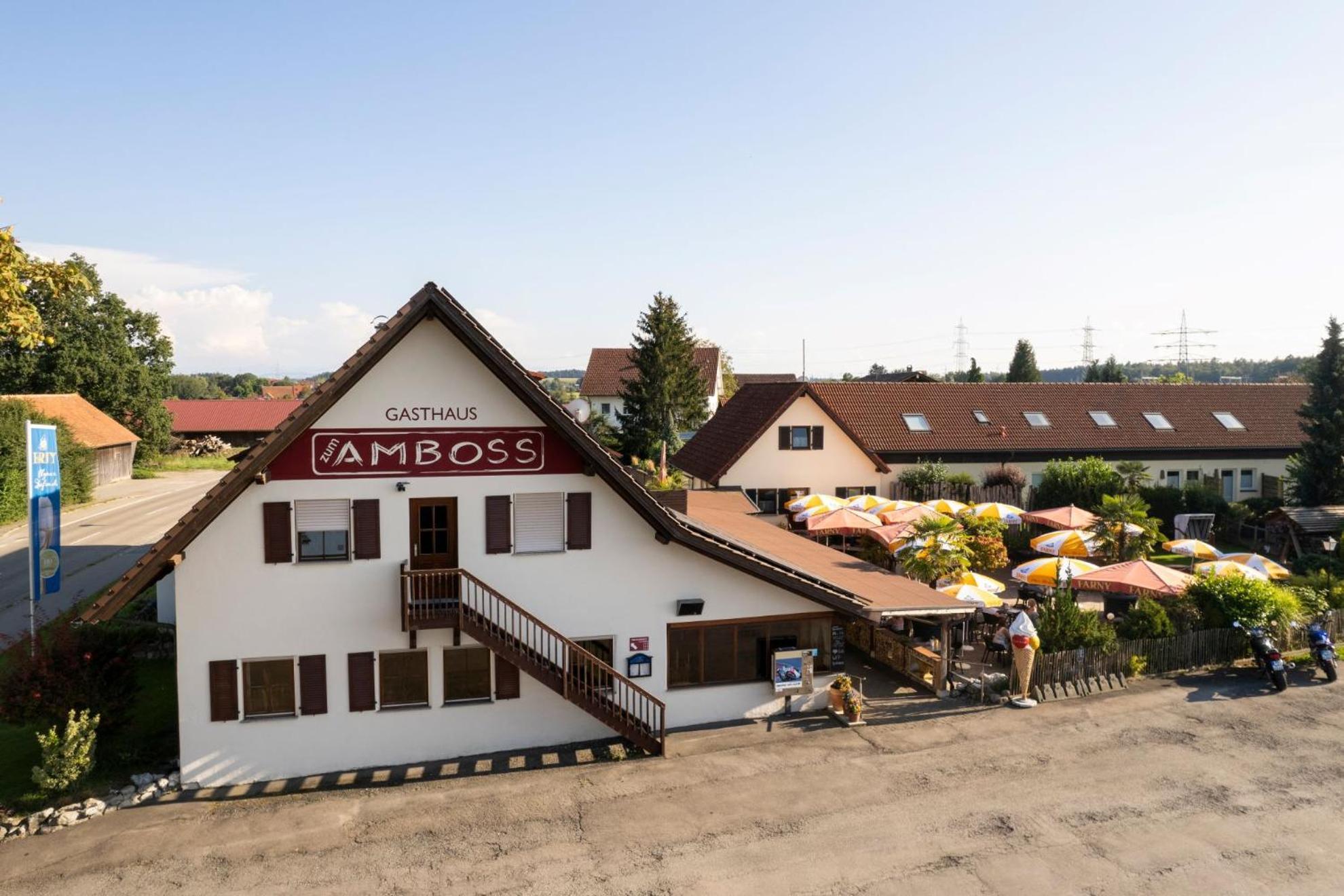Altbau Gasthaus Amboss Grunkraut المظهر الخارجي الصورة